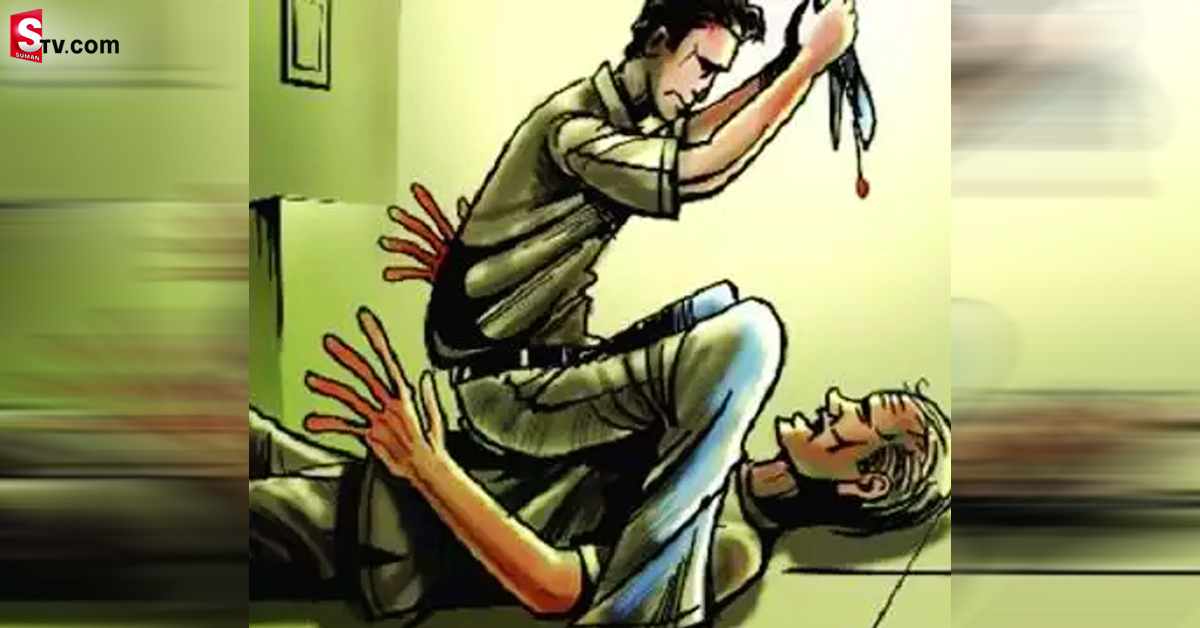 కన్నతండ్రి గొంతుకోసి.. ఆపై కాల్చేసిన కసాయి కొడుకు
