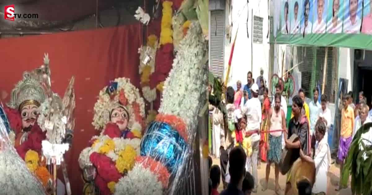 అక్కడ మగ వాళ్లంత చీర కట్టుకుని పూజలు చేస్తారు…