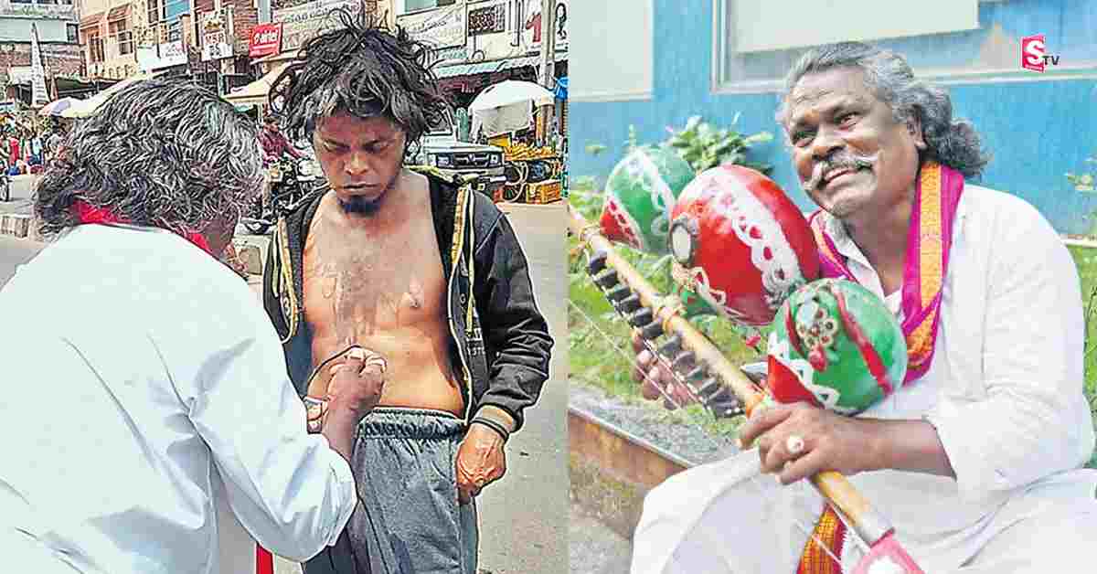 మానవత్వం చాటిన కిన్నెర మొగిలయ్య..!