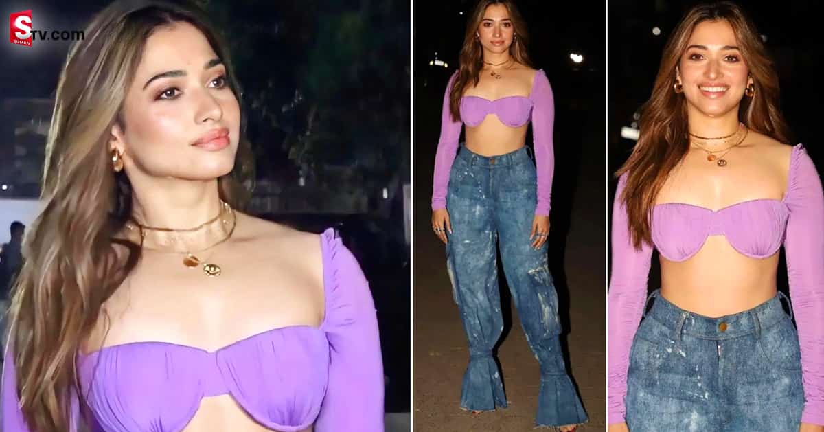 వెరైటీ డ్రెస్‌ లో తమన్నా.. వీడియో వైరల్