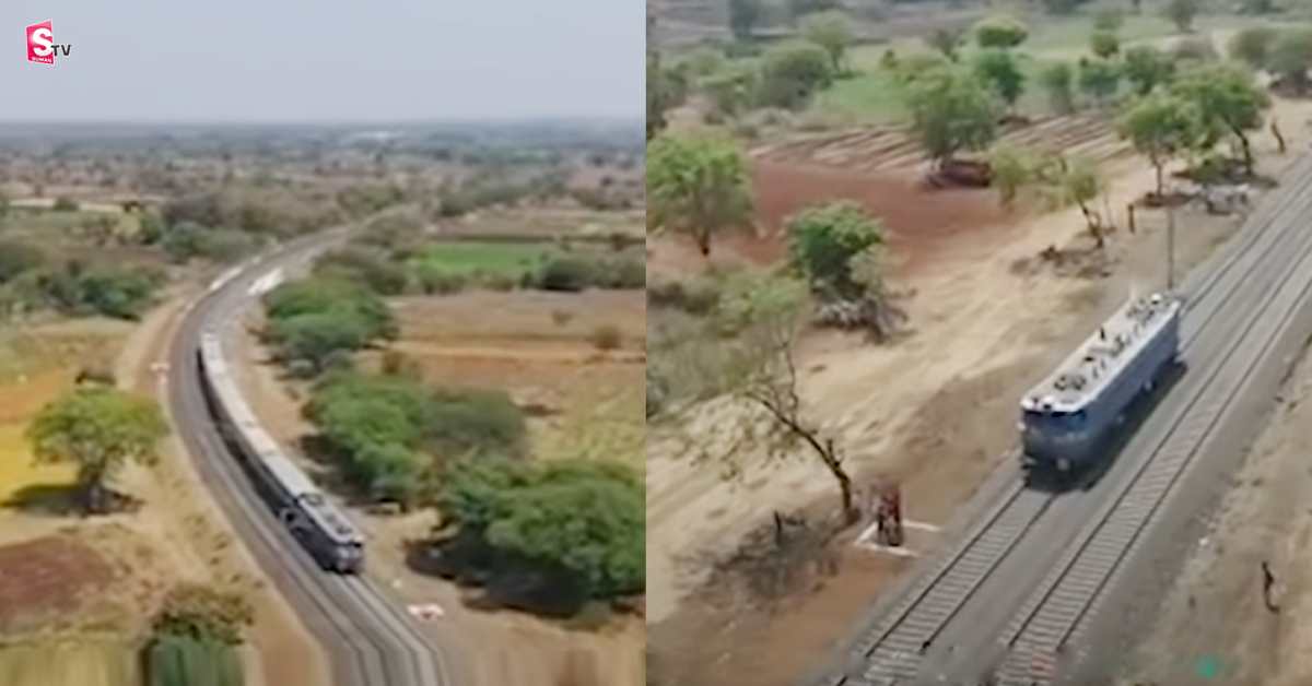 ఒకే ట్రాక్‌పై ఎదురెదురుగా రెండు రైళ్లు.. చివరకి ఏం జరిగిందంటే!