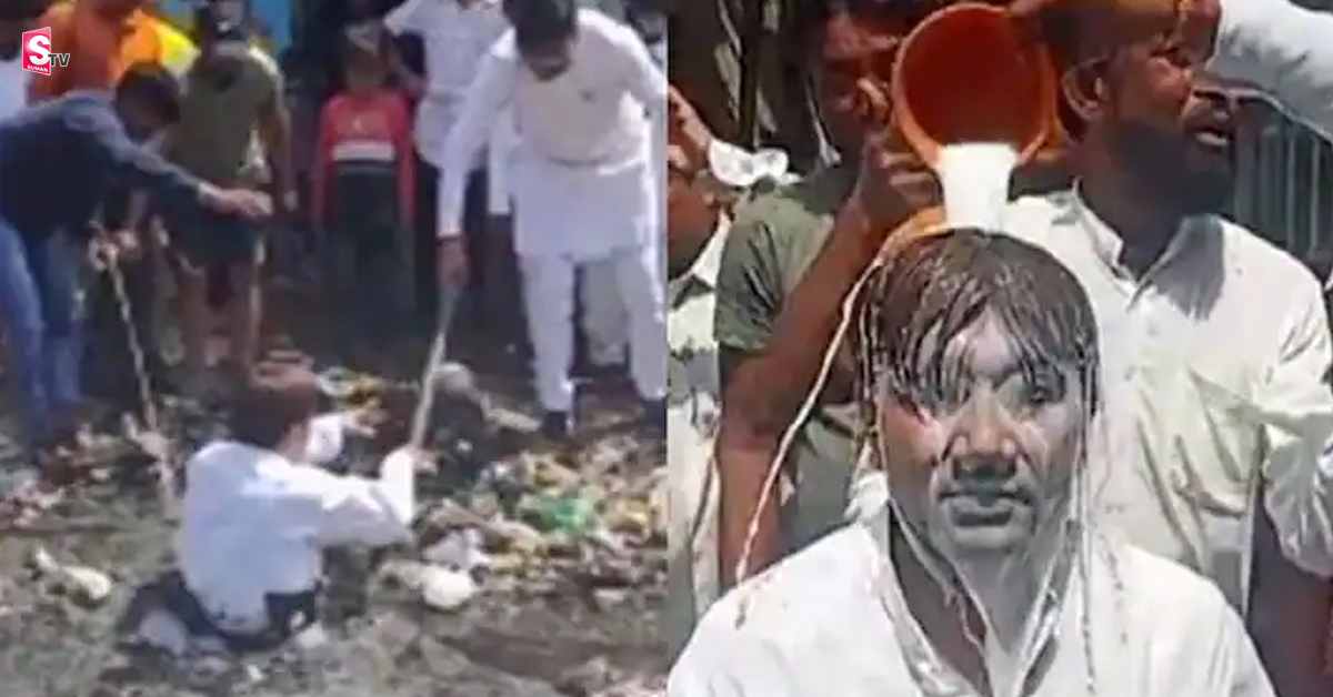 కాలువలో దూకిన కౌన్సిలర్..! ఎందుకంటే?