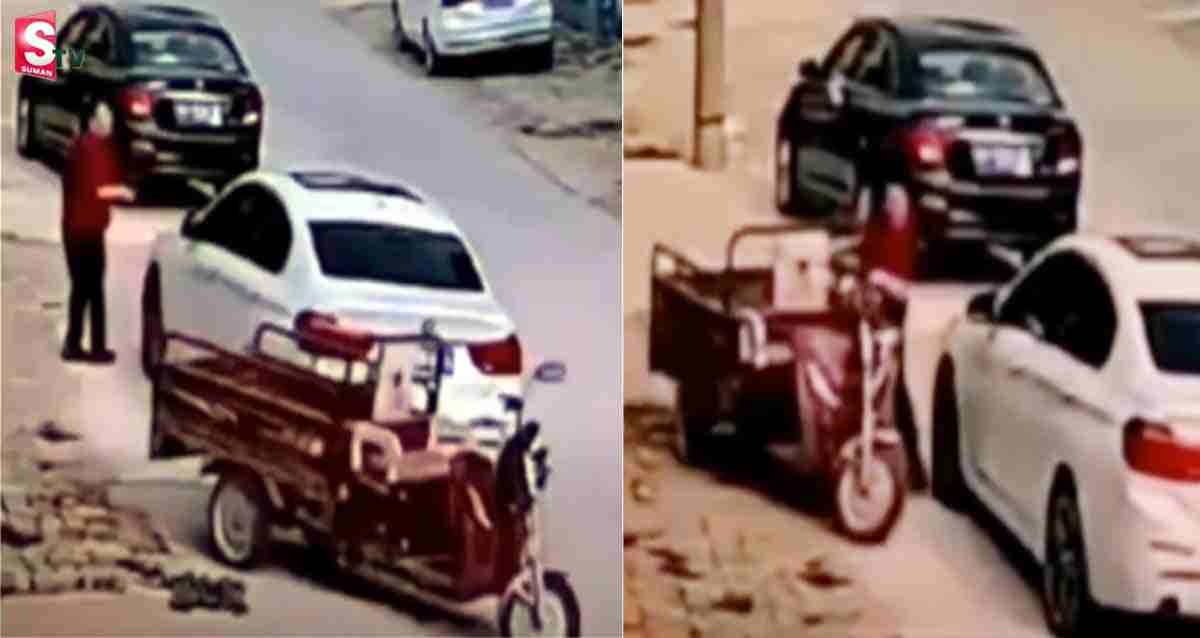 షాక్.. ఆటో నడిపిన దెయ్యం! వీడియో వైరల్