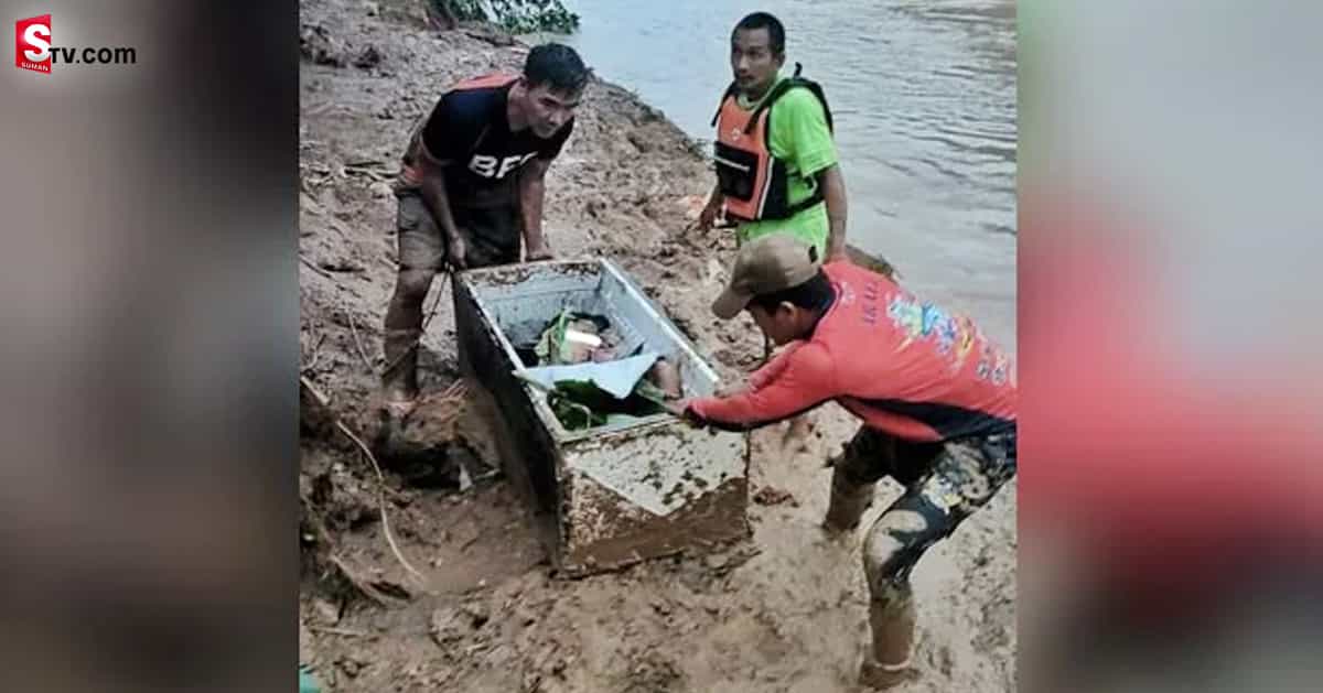 మృత్యువులా దూసుకొచ్చిన బురద.. ఫ్రిడ్జ్‌లో 20 గంటల పాటు బాలుడు