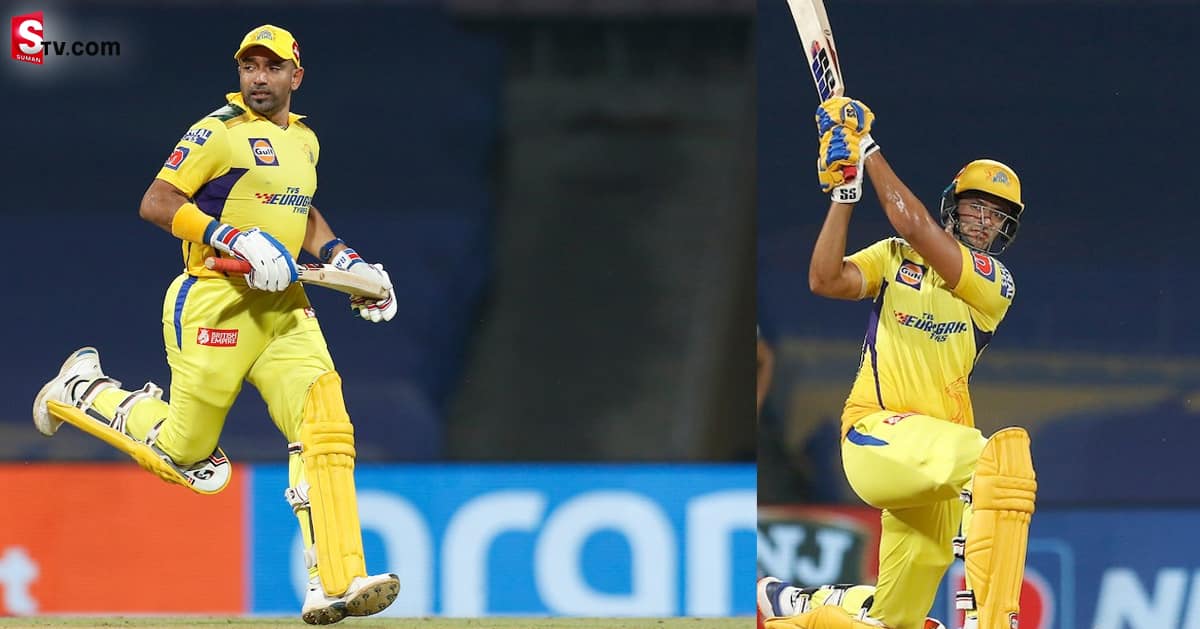 RCB బౌలర్లకు చుక్కలు చూపించిన CSK బ్యాటర్స్!