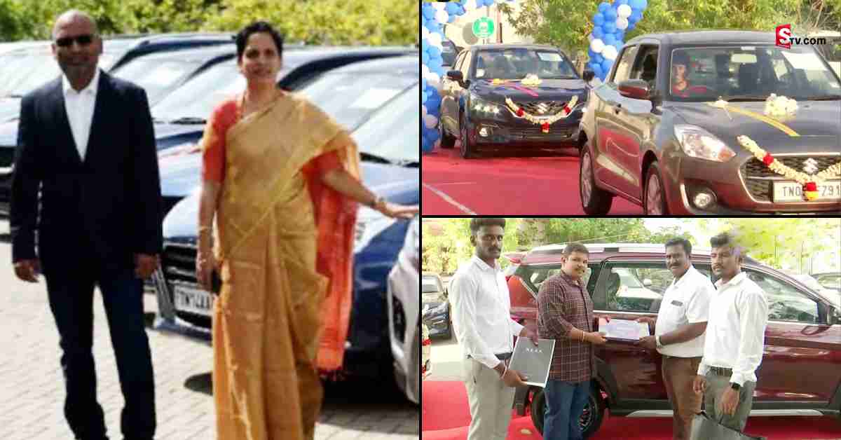 100 మంది ఉద్యోగులకు కార్లు గిఫ్ట్ గా ఇచ్చిన కంపెనీ! ఎందుకంటే..