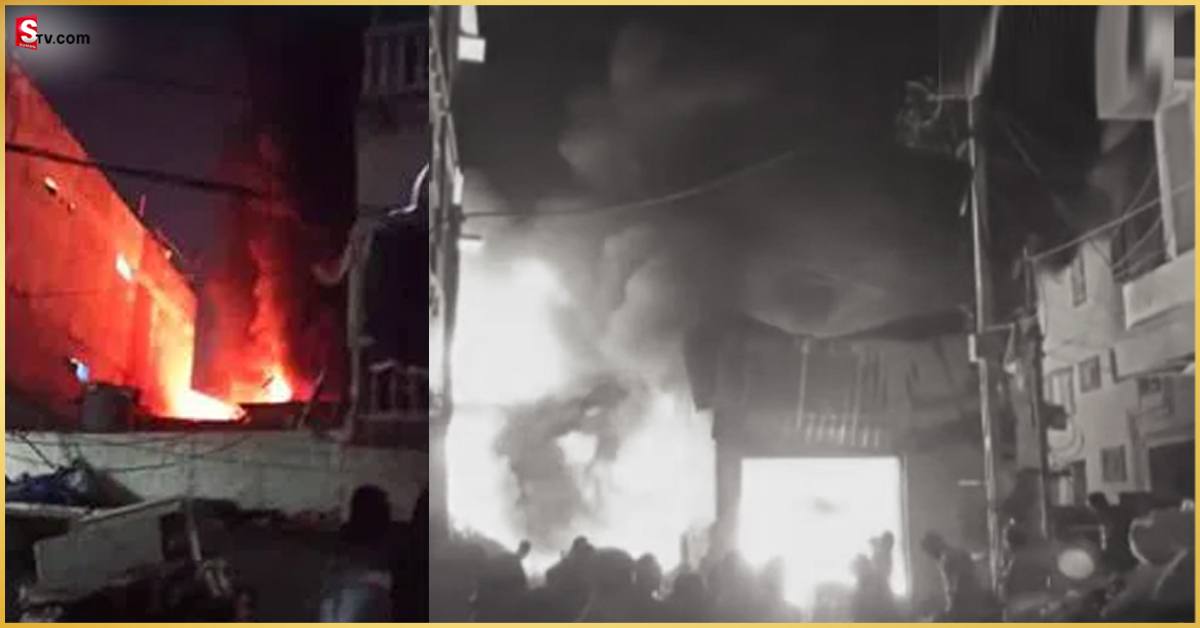 భోలక్‌పూర్‌ ప్లాస్టిక్ గోడౌన్ లో భారీ అగ్నిప్రమాదం..!