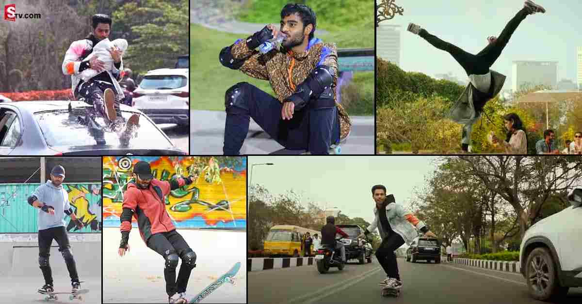 వీడియో: స్టార్ హీరోలను మించేలా గాలి జనార్ధన్ రెడ్డి కొడుకు కిరీటి స్టంట్స్!