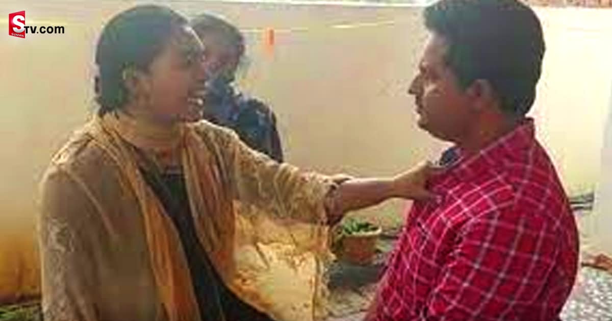 మరో యువతితో కాపురం.. భర్తను రెడ్‌ హ్యాండెడ్‌గా పట్టుకుని చితక్కొట్టింది..
