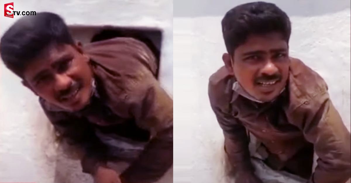 దొంగతనానికి వచ్చి… అడ్డంగా బుక్కయ్యాడు..! వీడియో వైరల్
