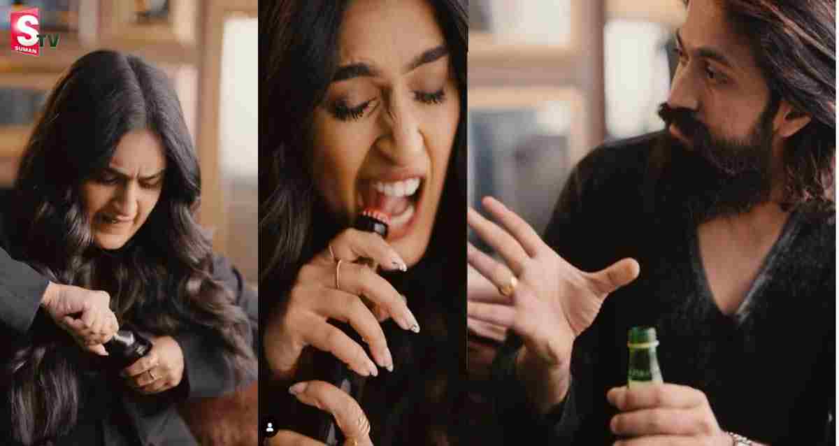 హీరో యష్ లా నటించి.. నవ్వులపాలైంది!