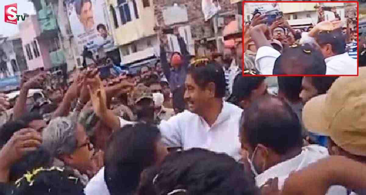 కార్య‌క‌ర్త చెంప చెళ్లుమ‌నిపించిన వైసీపీ మంత్రి.. వీడియో వైరల్