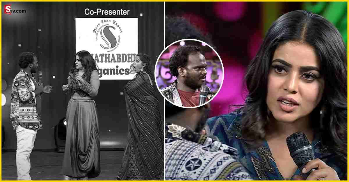 Poorna: హీరోయిన్ పూర్ణపై చేతులు వేసిన ఇమ్మాన్యుయేల్! సెట్ లోనే పూర్ణ సీరియస్!