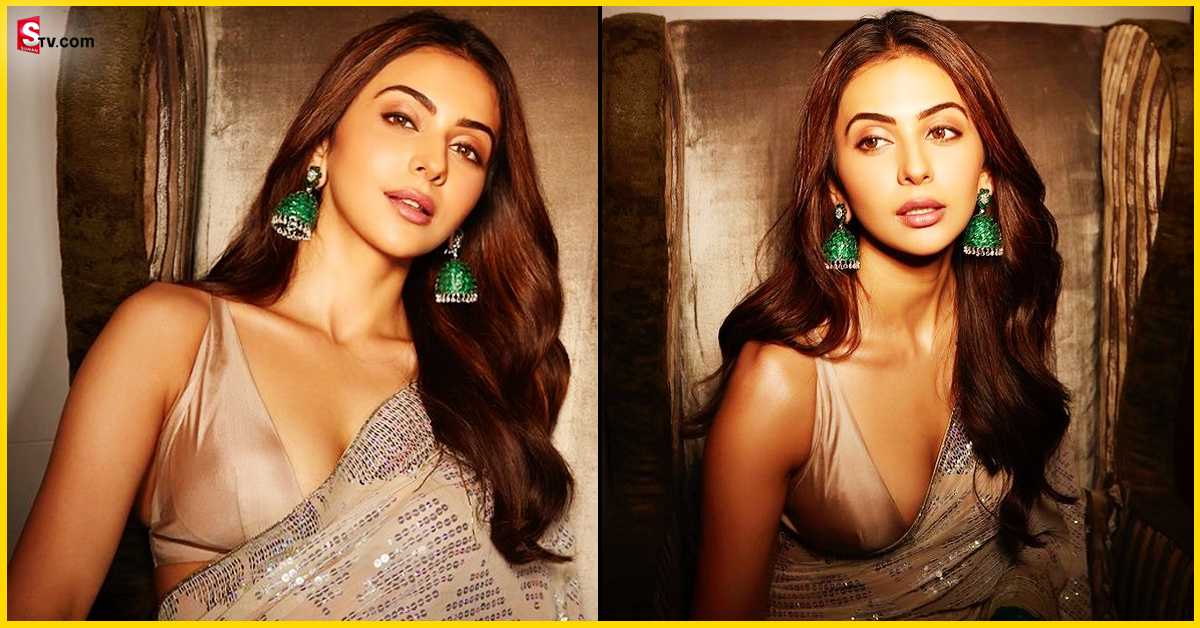 Rakul Preet Singh: చీరకట్టులో రకుల్ ప్రీత్ సింగ్ అందాల ఆరబోత..!