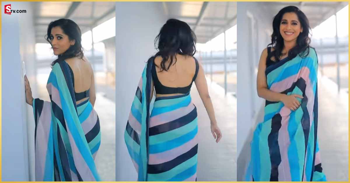 Rashmi Gautam: వీడియో: చీరకట్టులో ఊరిస్తున్న యాంకర్ రష్మీ!
