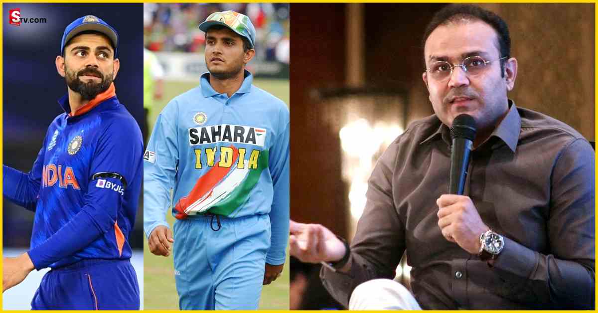 Virender Sehwag: గంగూలీ కొత్త జట్టును నిర్మించాడు.. మరి కోహ్లి అలా చేశాడా?: వీరేంద్ర సెహ్వాగ్