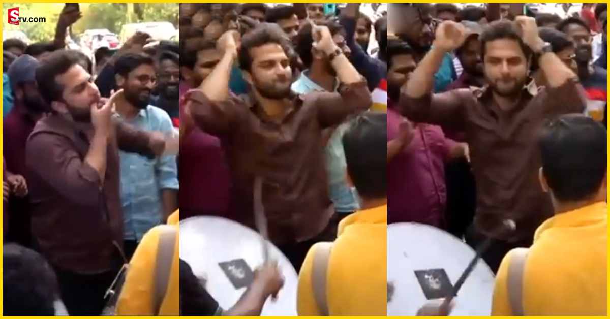 Vishwak Sen: సినిమా హిట్ తో రెచ్చిపోయిన విశ్వక్ సేన్! మాస్ స్టెప్పులతో రచ్చ!