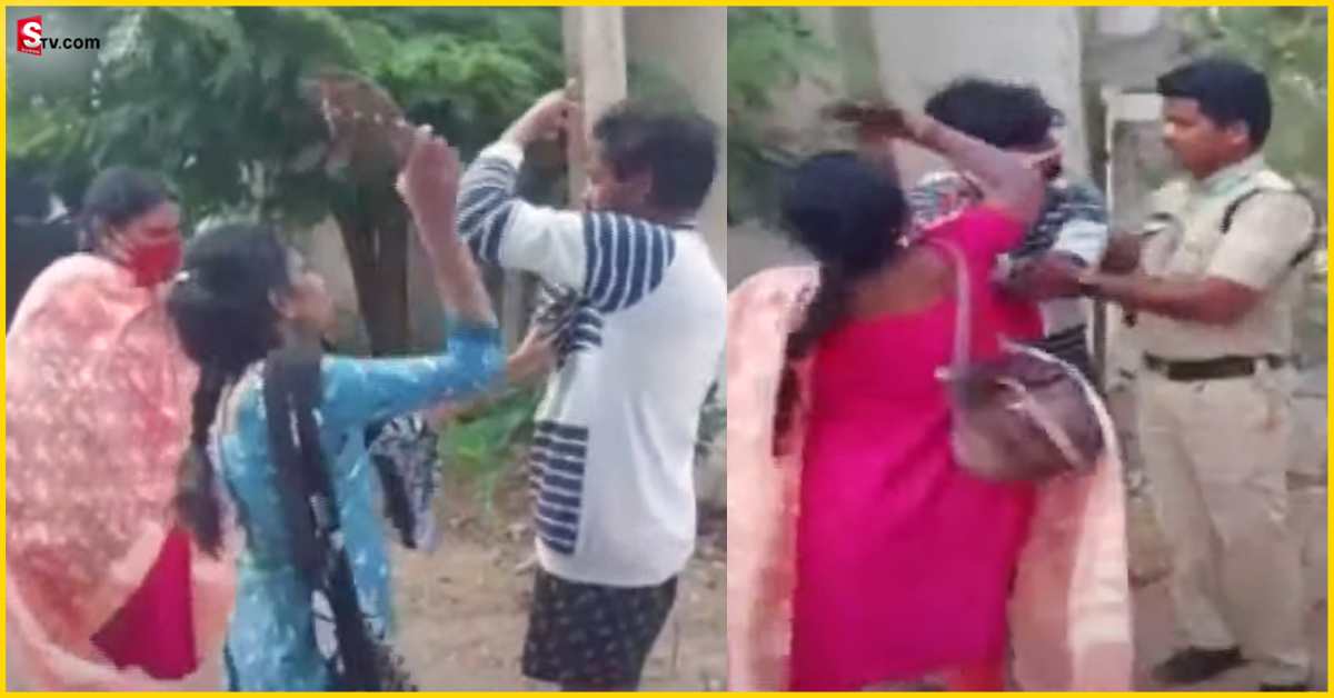Kurnool: యువకుడిని నడిరోడ్డుపై చెప్పు దెబ్బలు కొట్టిన యువతి! ఎందుకంటే..