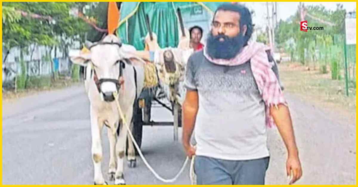 Nandigama: చెల్లికి న్యాయం చేయాలంటూ తల్లితో కలిసి సోదరుడు ఢిల్లీకి ఎడ్లబండిపై యాత్ర!