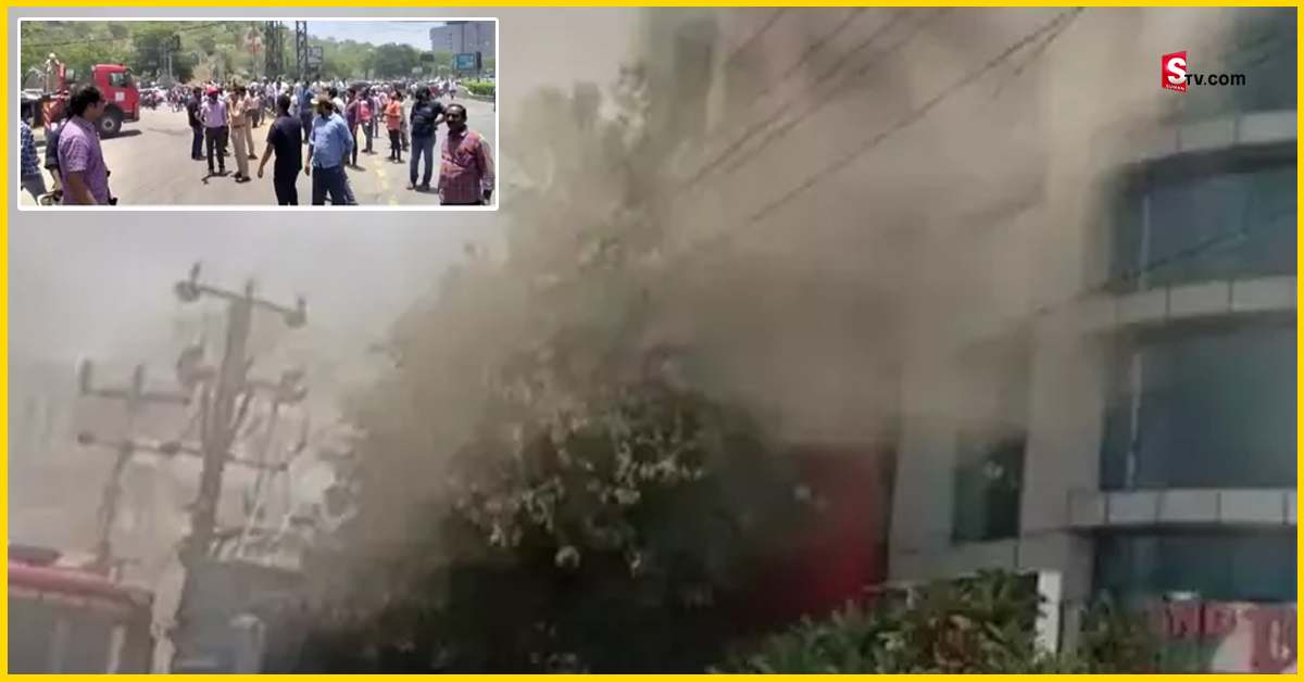 Green Bawarchi: హోటల్‌లో భారీ అగ్ని ప్రమాదం.. బిల్డింగ్‌ మీదనుంచి దూకేసిన ఇద్దరు వ్యక్తులు