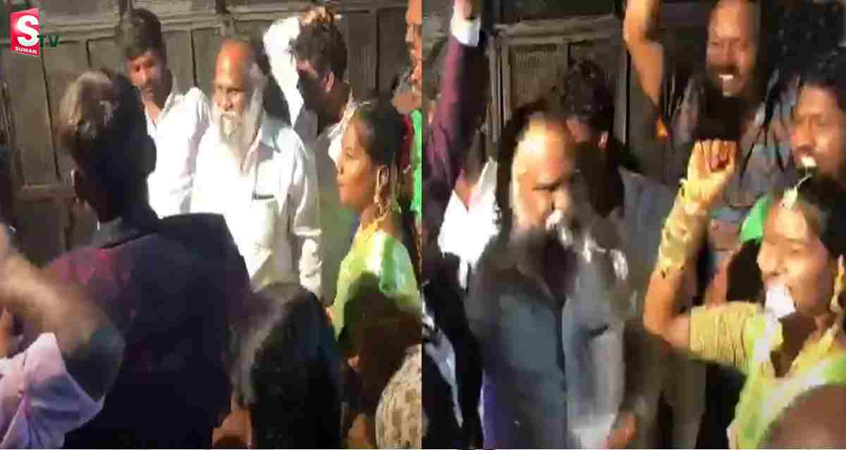 DJ టిల్లు పాటకి MLA జగ్గారెడ్డి మాస్ స్టెప్పులు..! వీడియో వైరల్