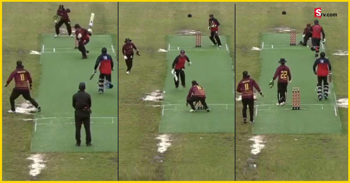 Dot Ball: డాట్ బాల్ కి మూడు ప‌రుగులు..! ఇంత చెత్త ఫీల్డింగ్ లైఫ్ లో చూసి ఉండరు!
