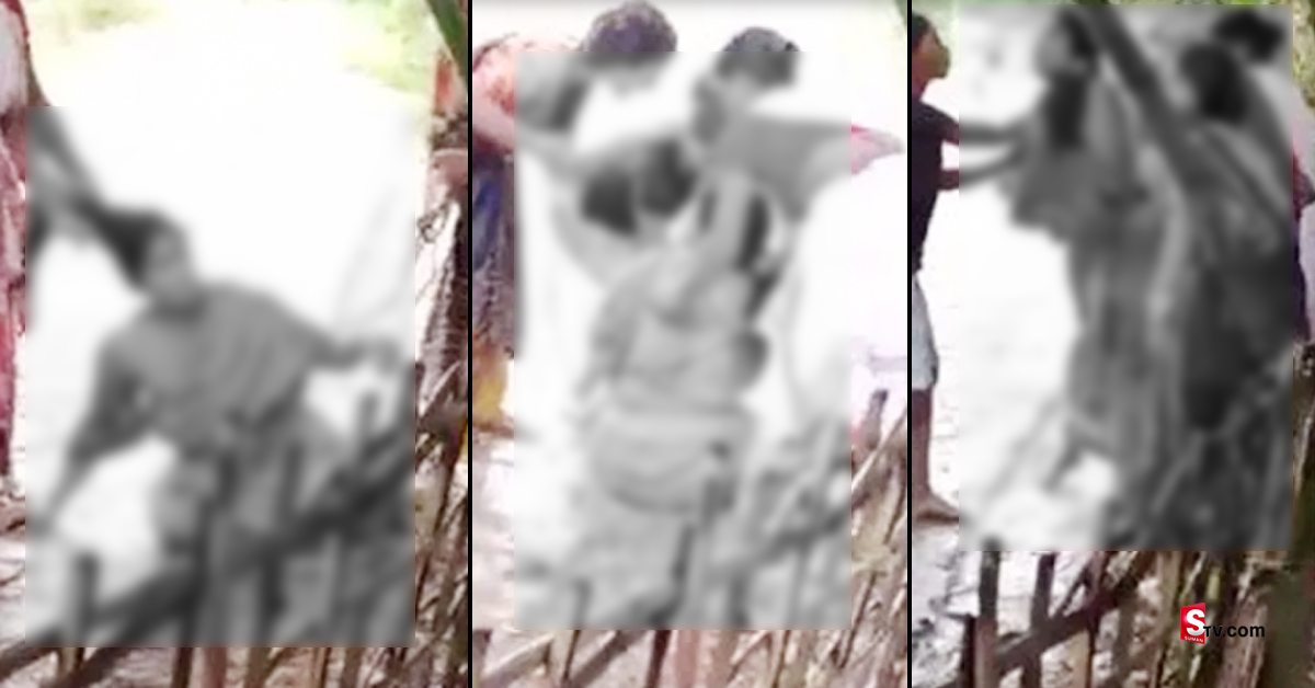 మహిళను వివస్త్రను చేసి కొట్టిన నలుగురు మహిళలు! ఎందుకంటే..