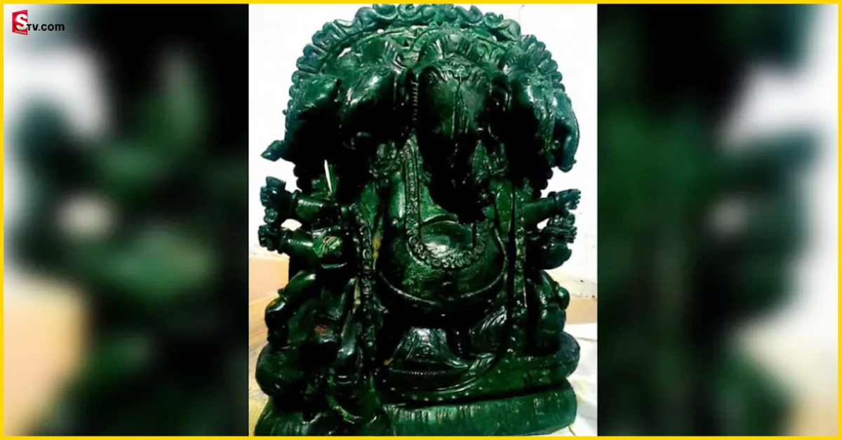 Emerald Panchamukhi Vinayaka: ప్రకాశం జిల్లాలో వెలుగు చూసిన రూ.25 కోట్ల మరకత వినాయక విగ్రహం