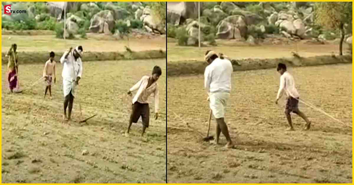 Farming: కొడుకులే కాడెద్దులు.. కన్నీళ్లు పెట్టిస్తున్న రైతు కష్టాలు..