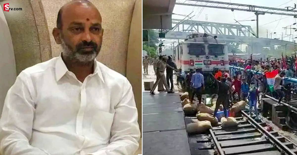Agnipath Protest: అగ్నిపథ్‌ ఆందోళన.. బండి సంజయ్‌కి ఆర్మీ అభ్యర్థుల హెచ్చరిక!