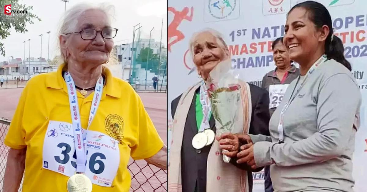 Rambai: 100 మీటర్ల పరుగు పందెంలో 105 ఏళ్ళ బామ్మ కొత్త రికార్డు.. వీడియో వైరల్!