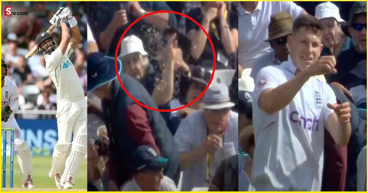 ENG Vs NZ: భారీ సిక్సర్ తో అభిమాని చేతిలో బీర్ గ్లాస్ పగలగొట్టాడు.. వీడియో వైరల్