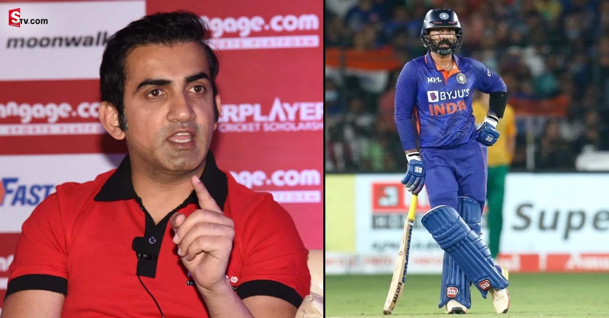 Gambhir: దినేష్ కార్తీక్‌ను టీ20 ప్రపంచ కప్‌కు సెలక్ట్ చేయొద్దు: గౌతమ్ గంభీర్