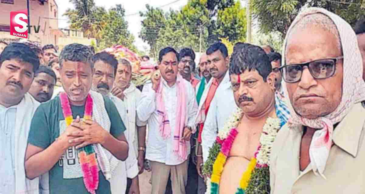 తన గురువు పాడెమోసి కన్నీటి వీడ్కోలు తెలిపిన మంత్రి ఎర్రబెల్లి  దయాకర్‌రావు