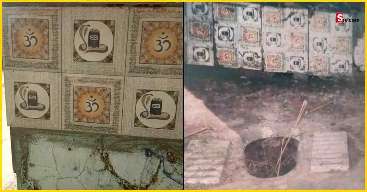 ఇంటి టాయిలెట్‌లో దేవుళ్ల బొమ్మలు! ఇంత ఘోరమా?