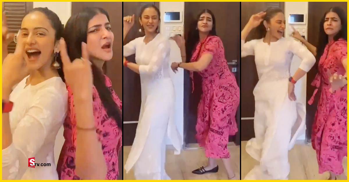 Manchu Lakshmi: రకుల్ ప్రీత్‌ సింగ్- మంచు లక్ష్మీ మాస్‌ డాన్స్.. వీడియో వైరల్‌!