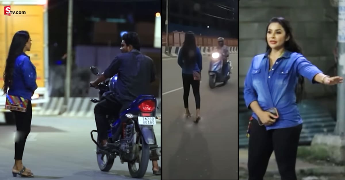 Sri Reddy: అర్థరాత్రి రోడ్లపై శ్రీరెడ్డి రచ్చ.. బైక్‌లు ఆపి మరి!