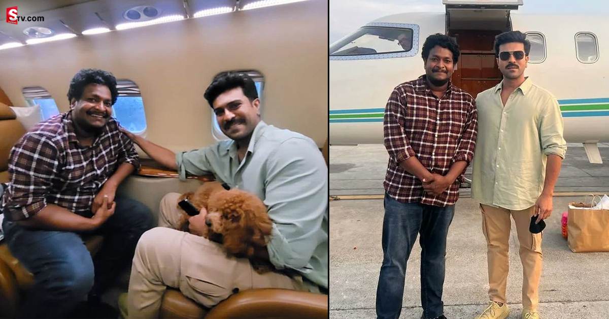 Ram Charan: రామ్ చరణ్ చార్టర్డ్ ఫ్లయిట్ లో కమెడియన్ సత్య.. ఫోటోలు వైరల్!