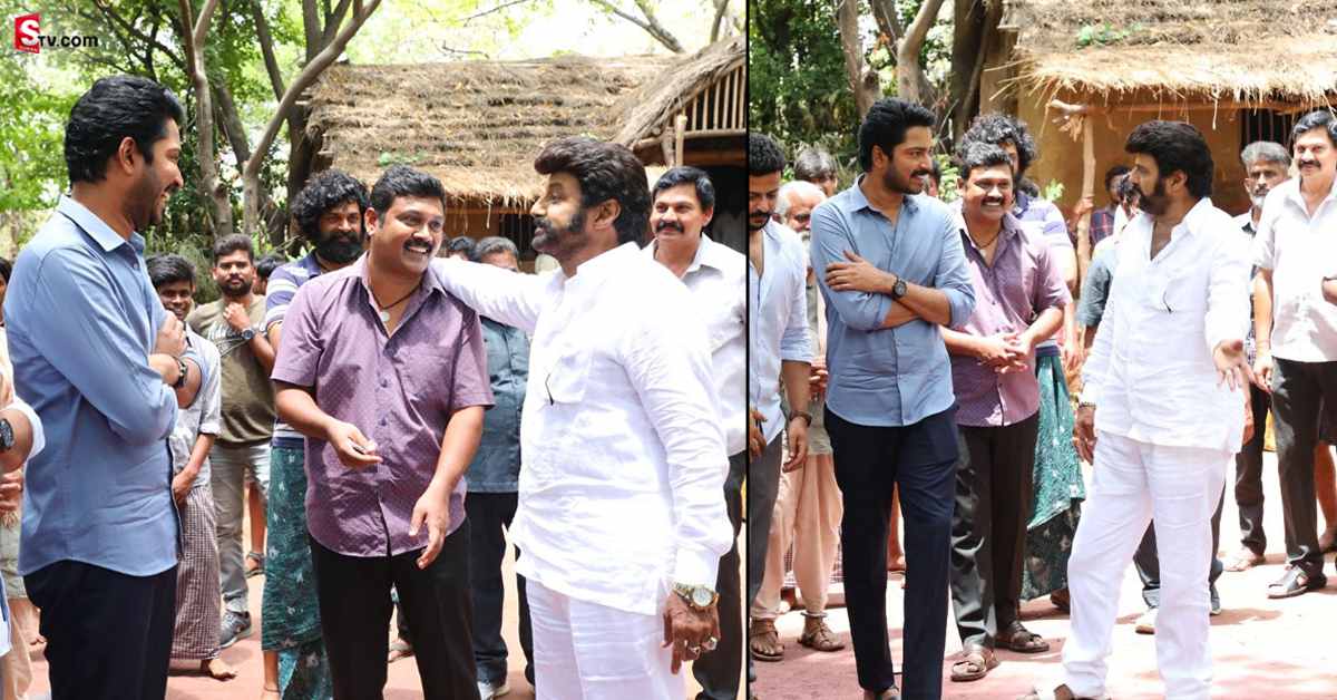 Nandamuri Balakrishna: బాలయ్య మూవీ సెట్ లో అల్లరి నరేష్.. ఫోటోలు వైరల్!