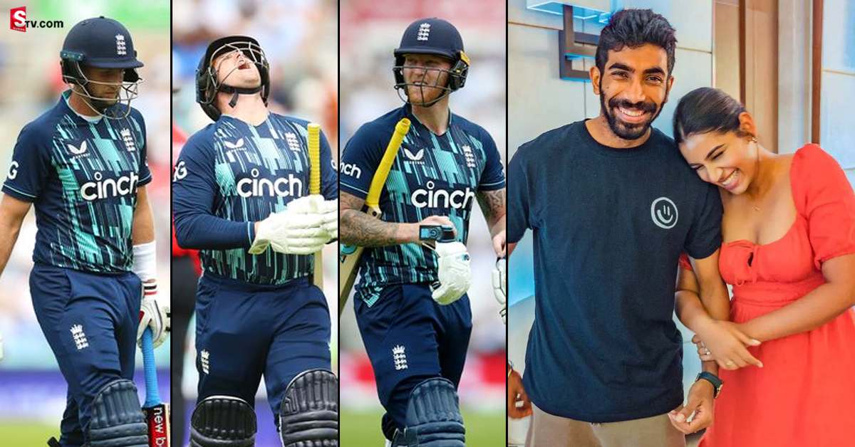 వీడియో: ఇంగ్లాండ్‌ ఆటగాళ్ల గాలి తీసేసిన బుమ్రా భార్య..