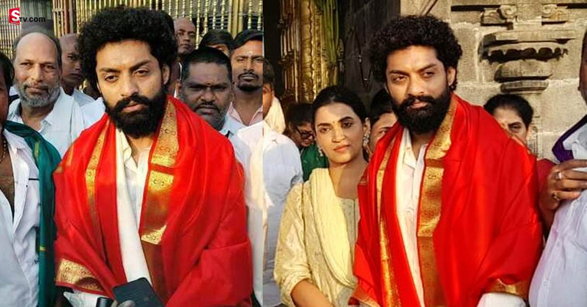 Kalyan Ram: సతీమణితో తిరుమల శ్రీవారిని దర్శించుకున్న కళ్యాణ్‌ రామ్‌..