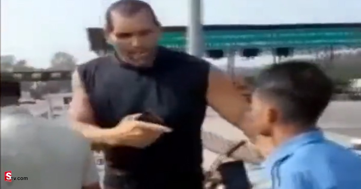 The Great Khali: వీడియో: టోల్‌ సిబ్బందితో రెజ్లర్‌ ది గ్రేట్‌ ఖలీ దురుసు ప్రవర్తన