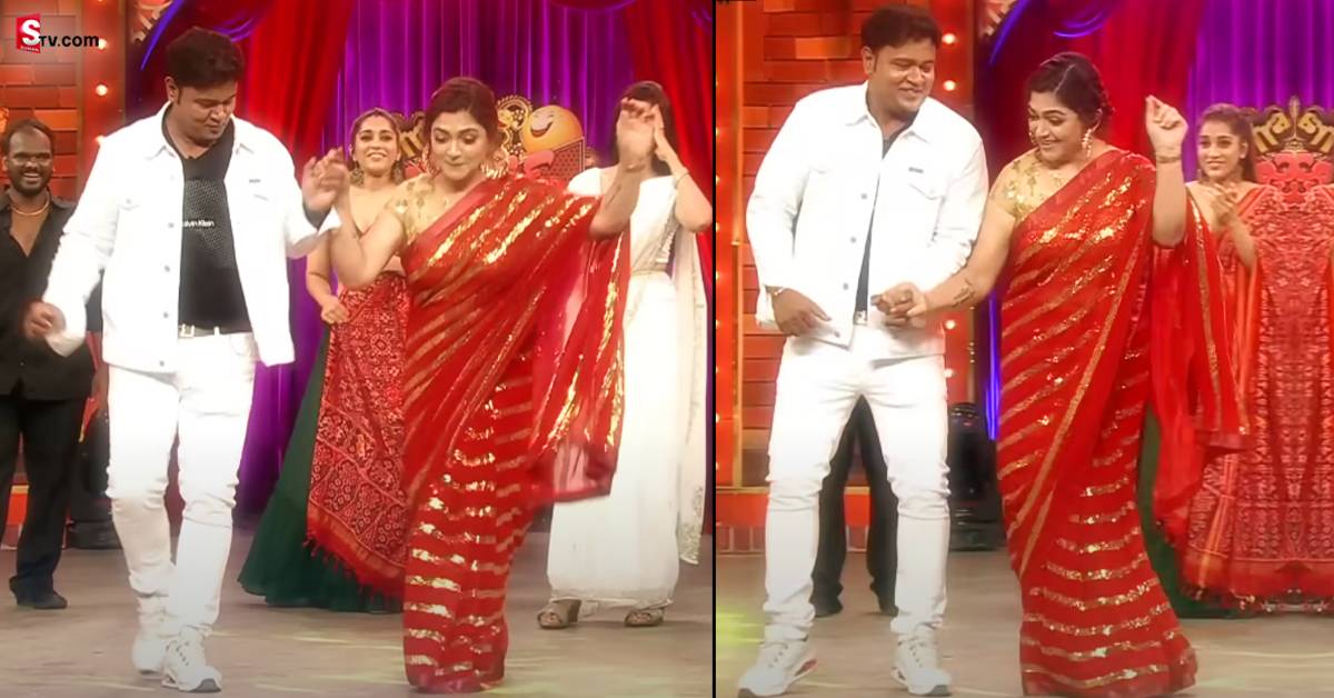 వీడియో: జబర్దస్త్ కమెడియన్ తో ఖుష్బు డ్యాన్స్..!