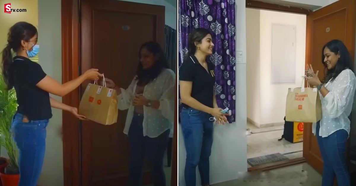 Rashmika Mandanna: వైరల్‌ వీడియో.. డెలివరీ గర్ల్‌గా మారిన రష్మిక మందన్నా!