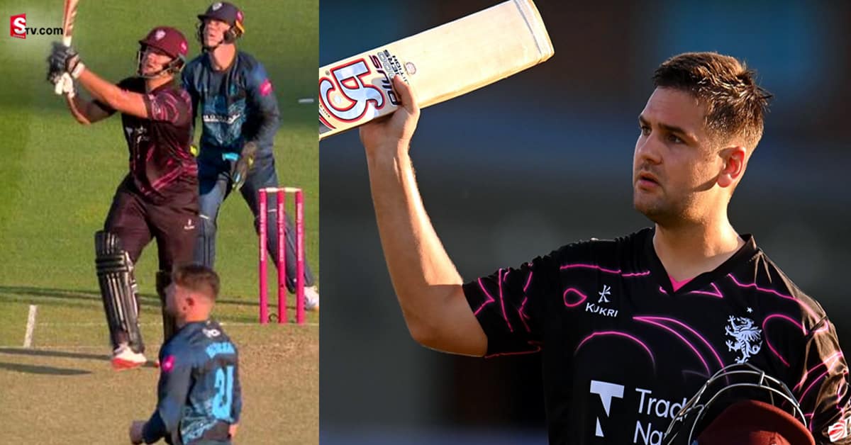 Vitality Blast: బౌలర్ కు చుక్కలు..ఒకే ఓవర్లో ఐదు సిక్సులు,ఒక ఫోర్ తో విధ్వంసం!