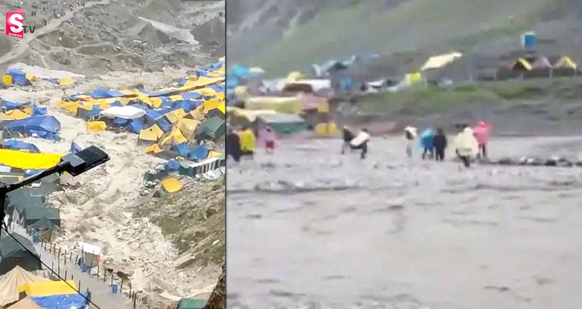 Amarnath Yatra: అమర్‌నాథ్‌ యాత్రలో అపశృతి.. అకస్మిక వరదలు..10 మంది మృతి!