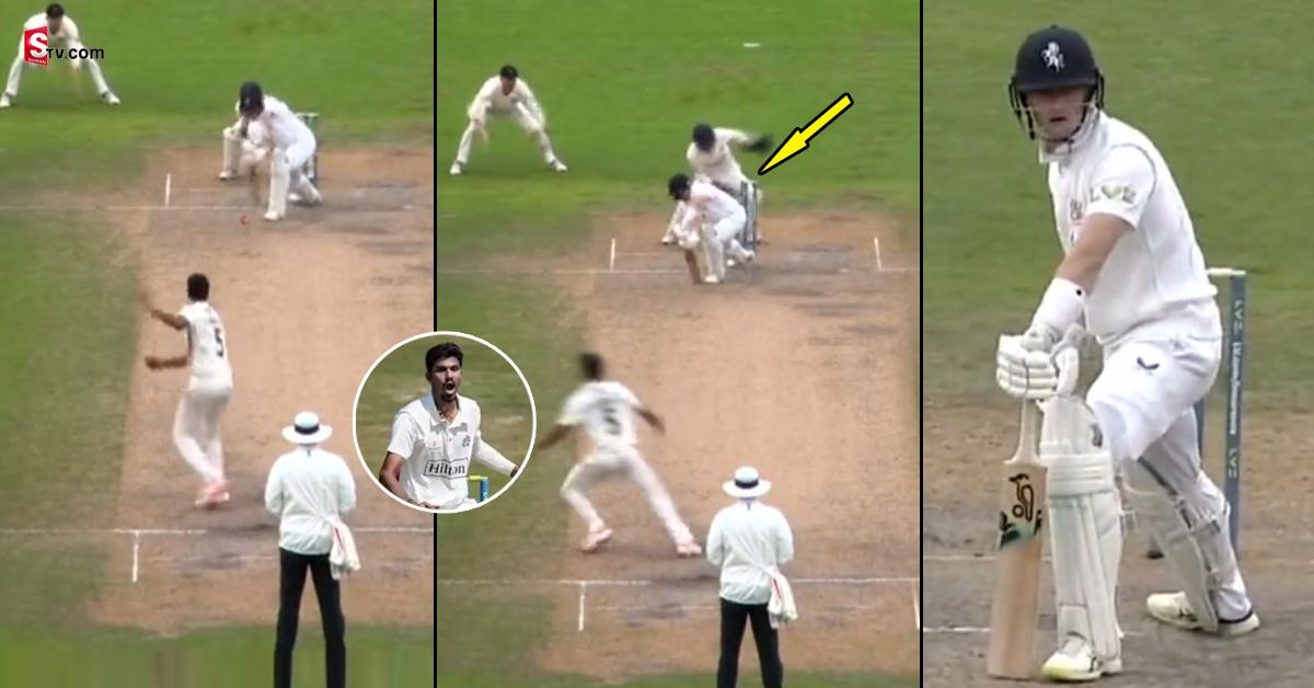 County Championship: వాషింగ్టన్ సుందర్ స్పిన్ మాయ! కళ్లు తేలేసిన బ్యాటర్!