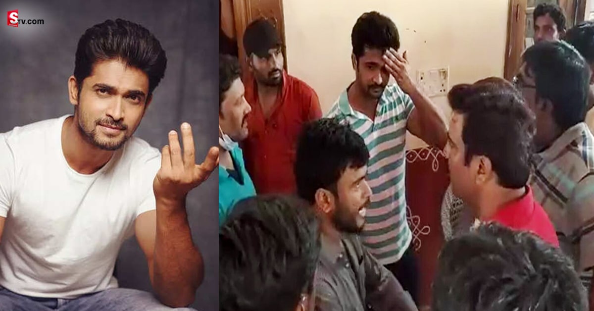 సెట్ లో హీరోకి చేదు అనుభవం! చెంప పగలగొట్టిన టెక్నీషియన్!
