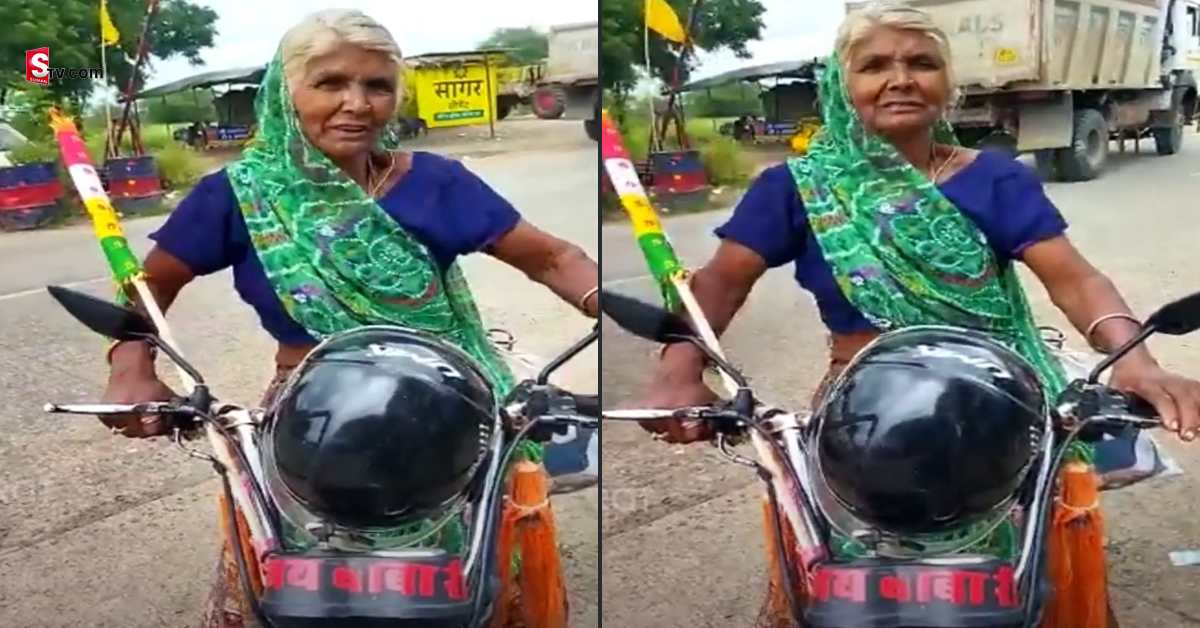 భలే బామ్మ.. 80 ఏళ్ల వయస్సులో బైక్ పై 600 కి.మీ ప్రయాణం!