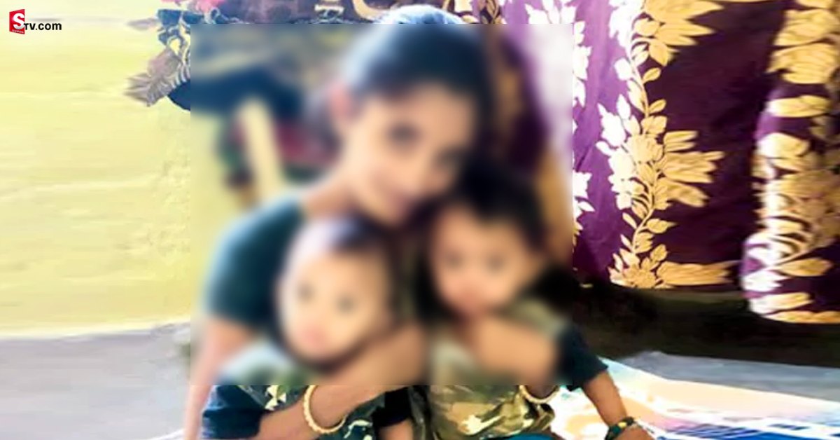 దారుణం.. కవల పిల్లల నోట్లో విషం పోసి!